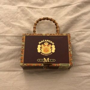 Vintage cigar box purse
